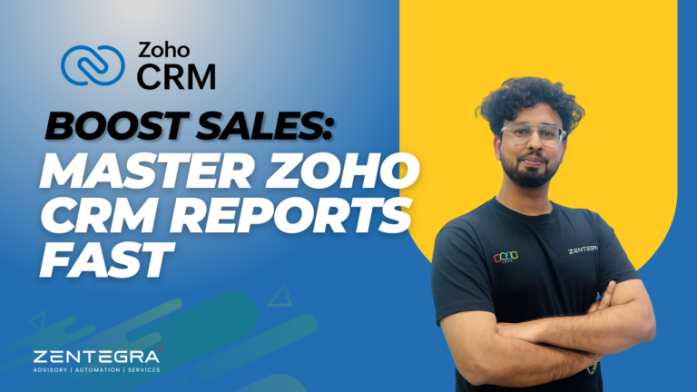 ZOHO CRM Reports YouTube Thumbnail