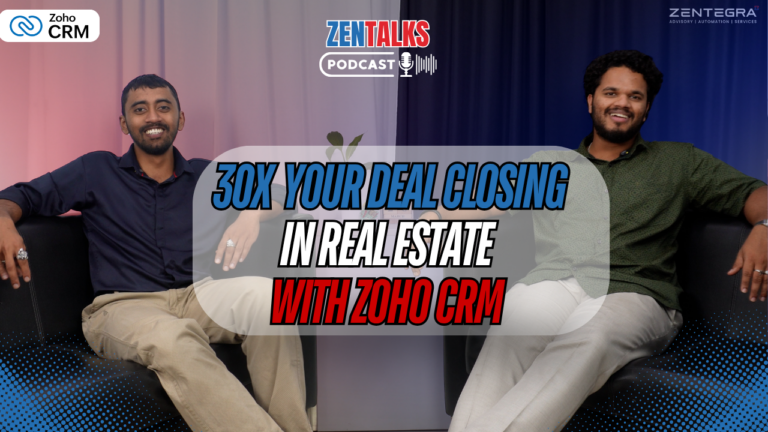 Zoho CRM for Real Estate