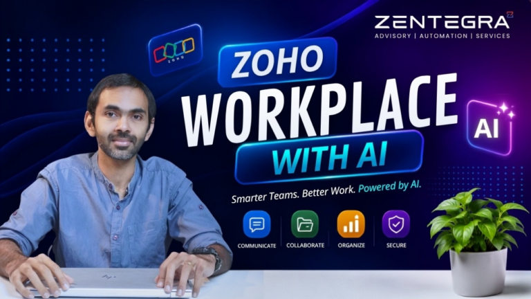 ZOHO workplace with AI