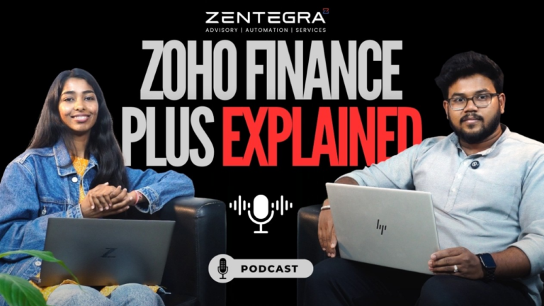 zoho finance suite